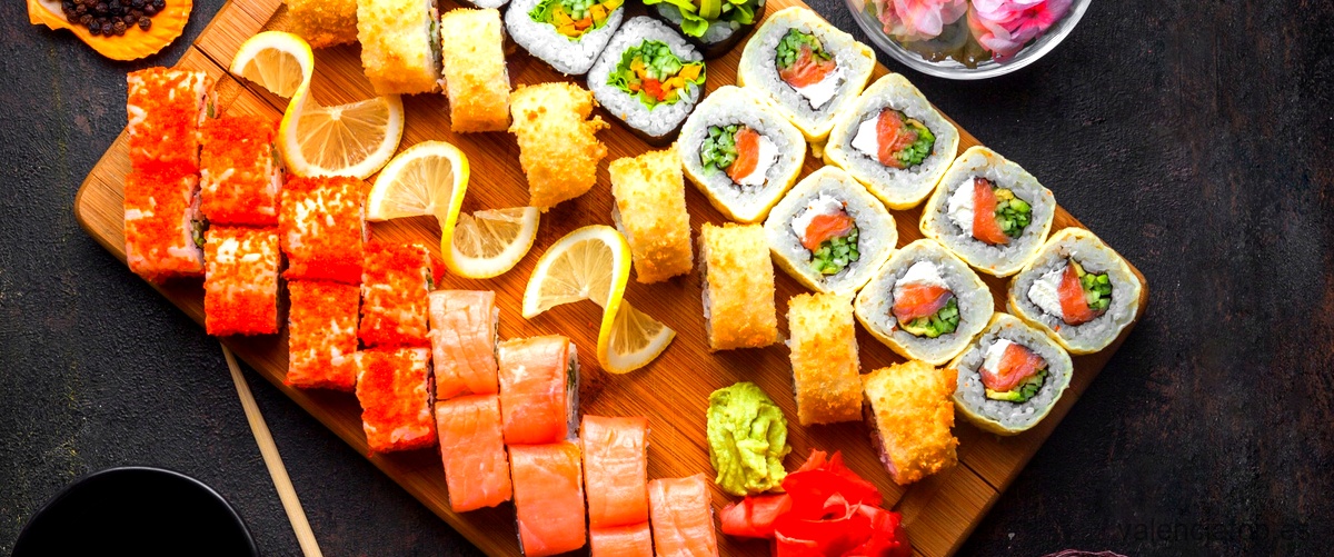 ¿Cuánto cuesta un buffet de sushi en Valencia?