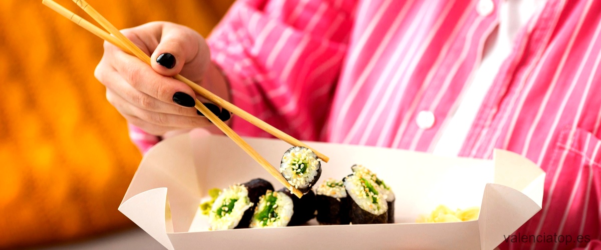 Menús especiales para eventos y celebraciones con sushi wok